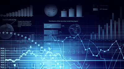 Data being shown in graphs